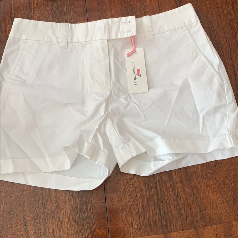 Vineyard Vines Dayboat Shorts Solid White Cap